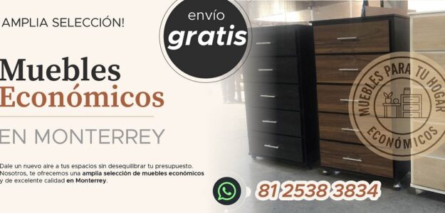 Muebles económicos en Monterrey